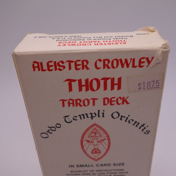 Aleister Crowley Thoth Tarot Deck In Small Card Size Complete 80-Card Tarot Deck - Picture 3 of 16